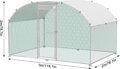 Výběh pro drůbež  kovový, klec pro slepice , 3x2x2m / 6m2 FIVMEN