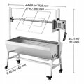Gril na jehně sele vepřové elektrický, 94 cm 38 W Nosnost 60 kg  VEVVO05