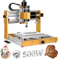 CNC frézka na kov 500W, CNC frézka na dřevo 3018 Pro Max, 3osá frézka na kov pro řezání dřeva, akrylu, MDF, plastu s plošnými spoji, pracovní plocha: 300 x 180 x 80 mm