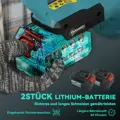Elektrické akumulátorové  nůžky na živý plot  o délce střihu 51 cm  baterie 2 ks set