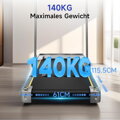 Skládací běžecký pás s madlem  140kg