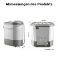 Kempingová pračka 3 kg