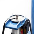 Elektrický mlýnek na ovoce Wilte, drtič  na ovoce s výkonem 1100 W, 1,5 HP, 2800 ot./min, drtič ovoce až 1000 kg za hodinu s válci na šťávu | modrá