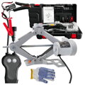 Elektrický nůžkový zvedák 2 T, 12V, 350mm Bituxx MB15861
