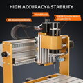CNC frézka na kov 500W, CNC frézka na dřevo 3018 Pro Max, 3osá frézka na kov pro řezání dřeva, akrylu, MDF, plastu s plošnými spoji, pracovní plocha: 300 x 180 x 80 mm