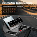 Běžecký pás Cursor pro domácnost Skládací se sklonem 15 %, Běžecký pás 12 km/h, Běžecký pás pro domácnost s motorem 3,0 HP a LED displejem, Maximální nosnost 136 kg