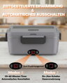 Ohřívací box na jídlo 90 W s časovačem, objemu 1,8 l do auta 12 V/24 V, 110 V/220 V,  Wantocore