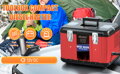 Dieselový ohřívač vzduchu  s dálkovým ovládáním a LCD spínacím displejem 12 V & 24 V & 110-240 V