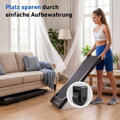 Chodící elektrický pás s madlem  s aplikací, dálkovým ovládáním a LED displejem, až 136 kg, 1–6 km/h, 2,5 HP DeerRun