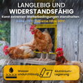 Automatická kuřecí dvířka z hliníkové slitiny solární dálkové ovládání Okkobi EU 02| černý