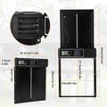 Automatická dvířka do kurníku LCD z hliníkové slitiny baterie