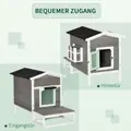  Domeček pro kočky  zvýšená podlaha