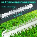 Elektrické akumulátorové  nůžky na živý plot  o délce střihu 51 cm  baterie 2 ks set