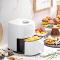 Fritéza s nízkou spotřebou oleje 1200 W 2 L, Barvy Bílá