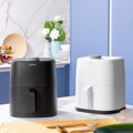 Fritéza s nízkou spotřebou oleje 1200 W 2 L, Barvy Bílá