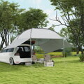outsunny Auto markýza přístřešek na auto karavan