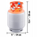 Nádrž na rekuperaci chladiva Kapacita 13,6 kg 400 PSi Ocel HP295