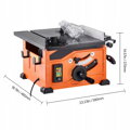 Přenosná stolní pila 1200W, prořez 225 mm, s 24 zuby MGT