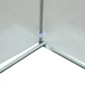 Zahradní skleník fóliovník dveře na zip 4,45 x 3 x 2,05 m