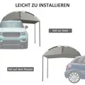 Auto markýza přístřešek na auto karavan