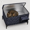 Zateplený domeček pro kočky s izolací 65x42x45 cm Safepaws CF110
