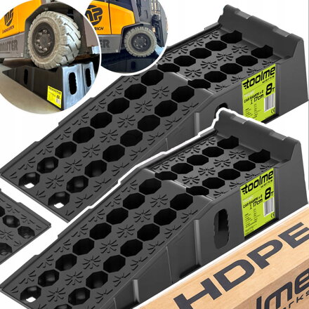 Automobilové nájezdové rampy 8T 2ks TM020 HDPE! toolme
