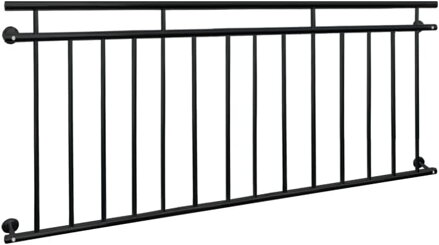 Francouzské balkonové zábradlí antracit 184x90 cm značka CDE