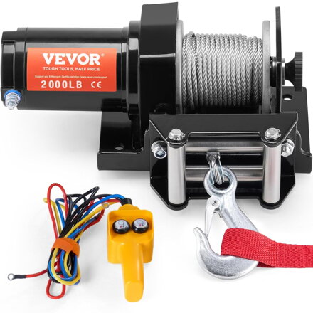 Elektrický naviják 907kg 12V DC naviják pro ATV /UTV