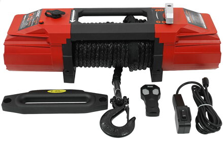 Elektrický naviják VERKE 12V  tažná síla: 13500 lb - 6120 kg