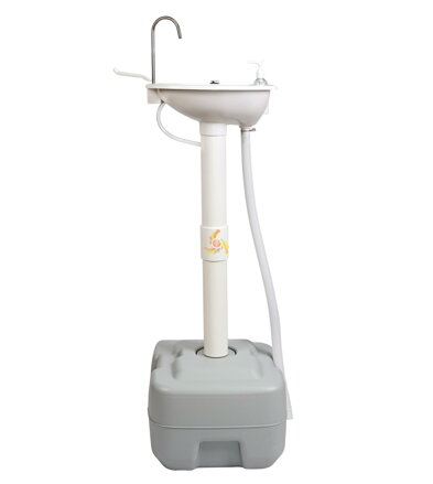 Cestovní dřez pro kempování, karavany, zahrady  Q16I