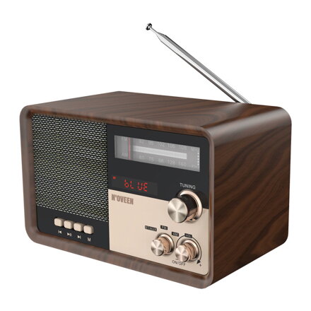 Bluetooth rádio PR951 hnědé