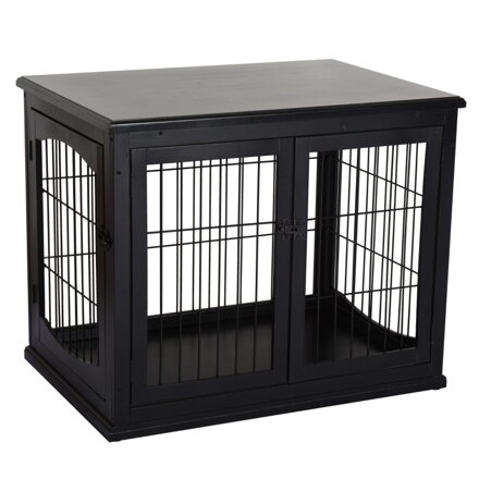 Klec pro psa přepravní box pro psy 58,5 cm x 81 cm x 66 cm