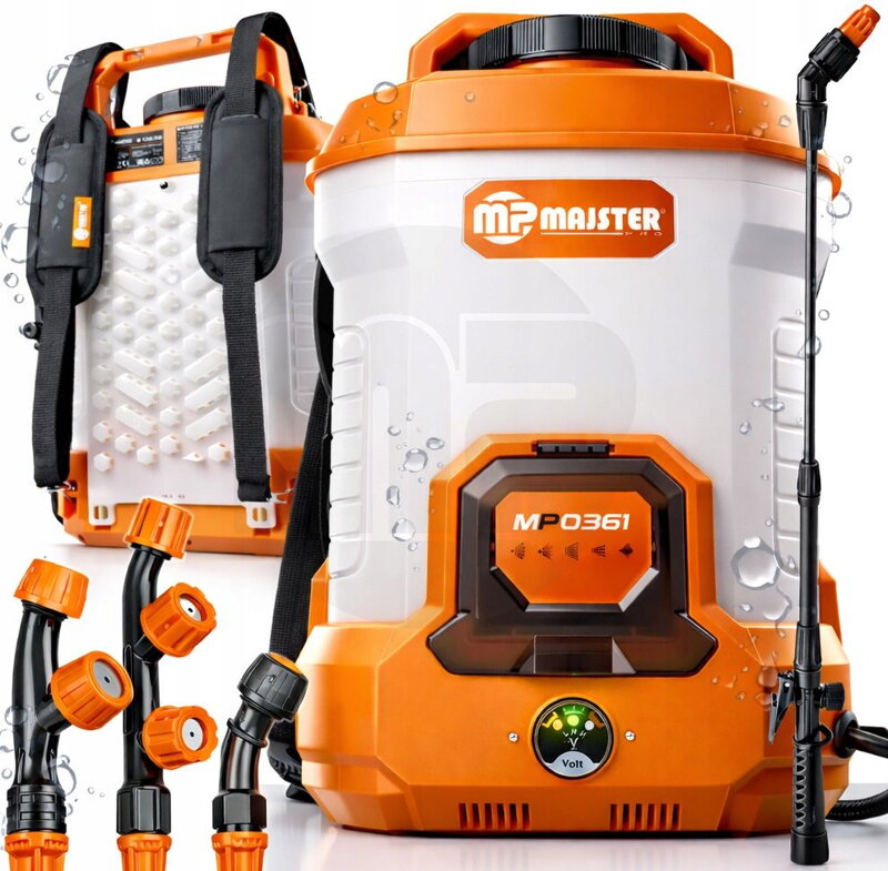 Akumulátorový postřikovač zahradní 8L Majster MP0361