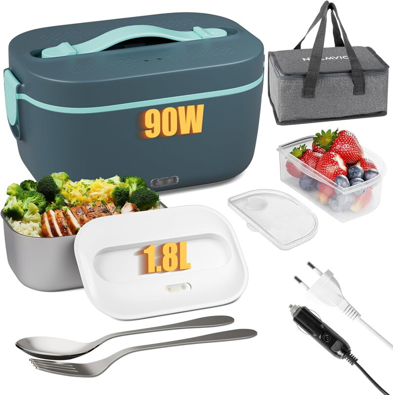 Ohřívací box na jídlo Lux 220V/12V/24V , Barvy Modrá Ohřívací box na jídlo Lux 220V/12V/24V , Barvy Modrá