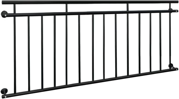 Francouzské balkonové zábradlí antracit 184x90 cm značka CDE