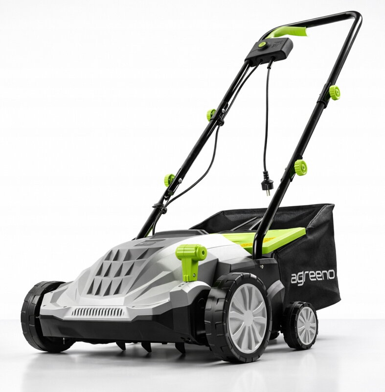 Elektrický provzdušňovač areator vertikutátor  3V1 pro provzdušňování trávníku 2500W AG001