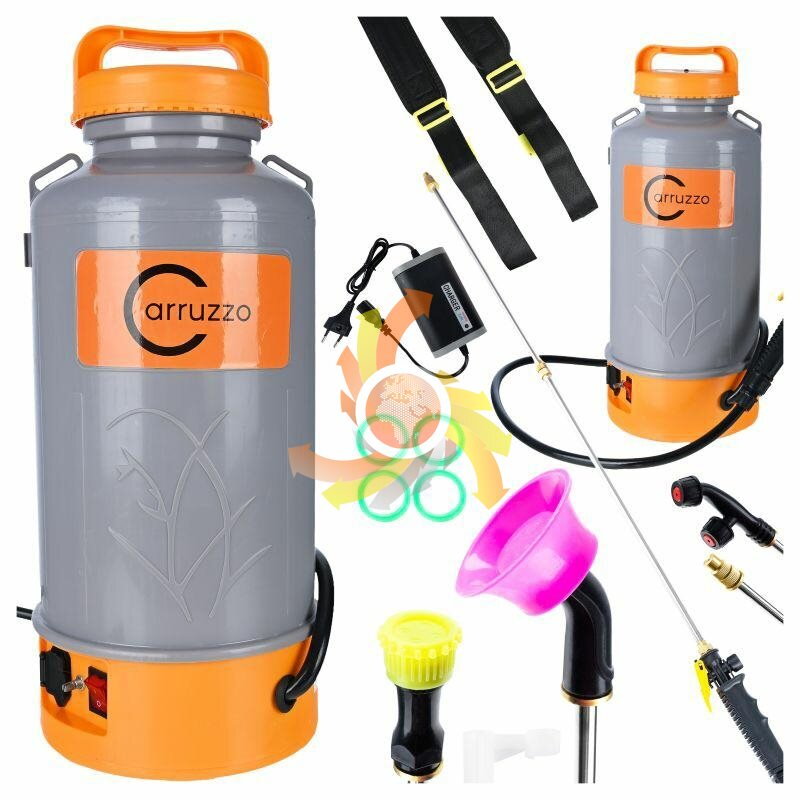 Takový postřikovač s elektrickým čerpadlem AKU Carruzzo O17FA 