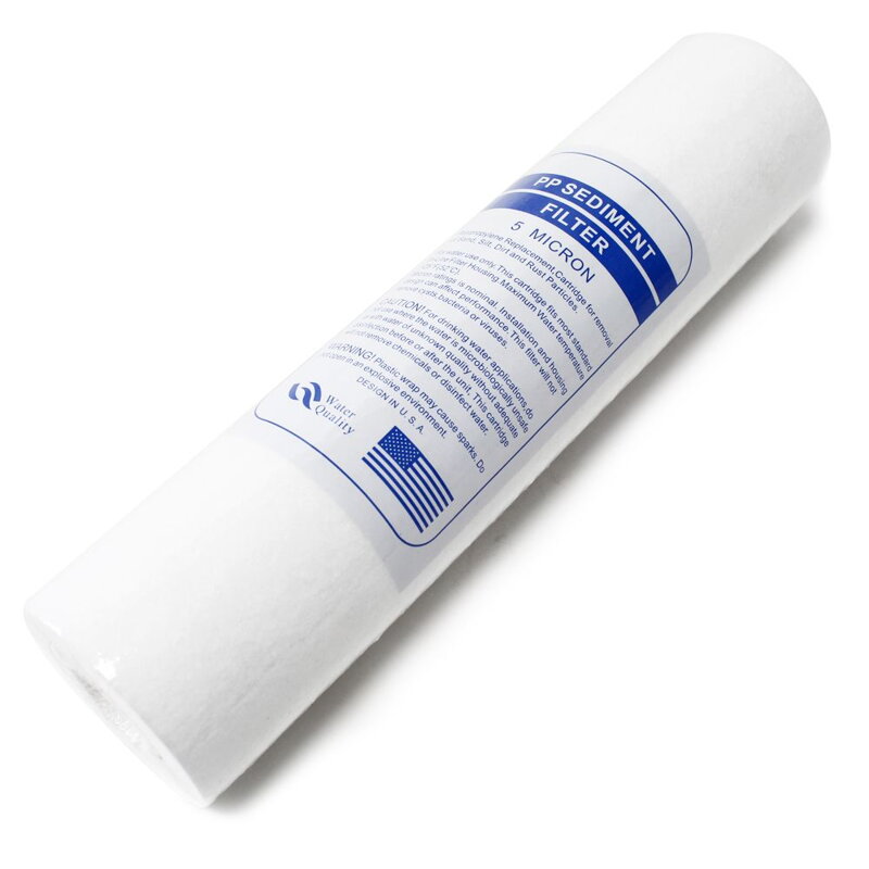 Náhradní kartuše Naturewater 10 palců - 254 mm 5µ sedimentový filtr PP Náhradní kartuše Naturewater 10 palců - 254 mm 5µ sedimentový filtr PP