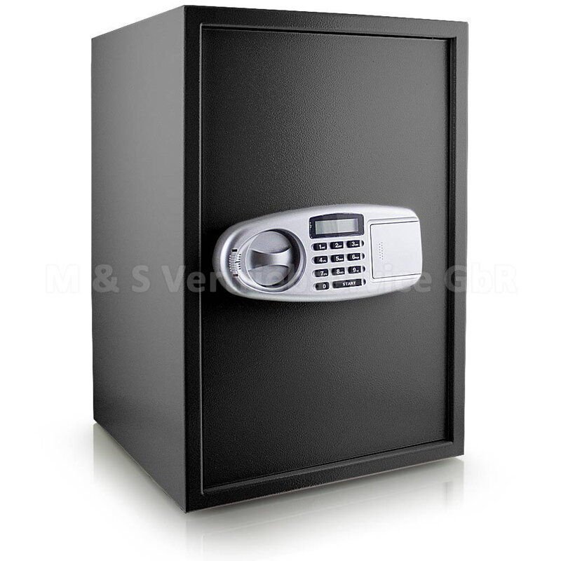 Elektronický trezor Double Lock + police na klíče Elektronický trezor Double Lock + police na klíče