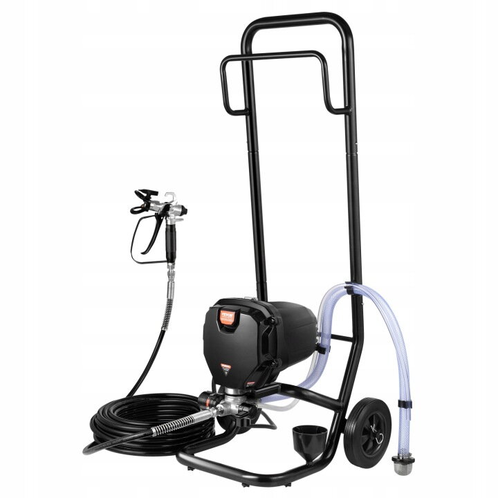 Stříkací pistole 750W 3000PSI bezvzduchová  pistole pro malování  VEVOR RP8626 plus